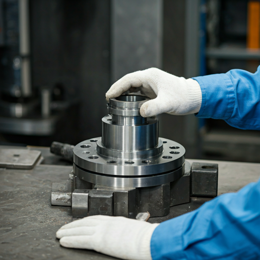 Quality control inspection of a machined part